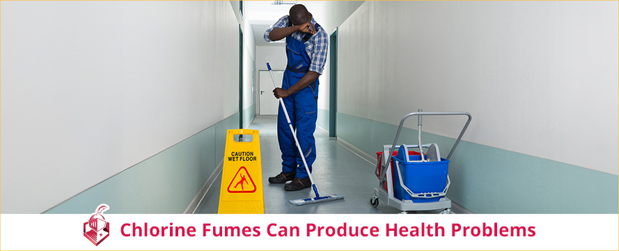 Chlorine Fumes Can Produce Health Issues to People