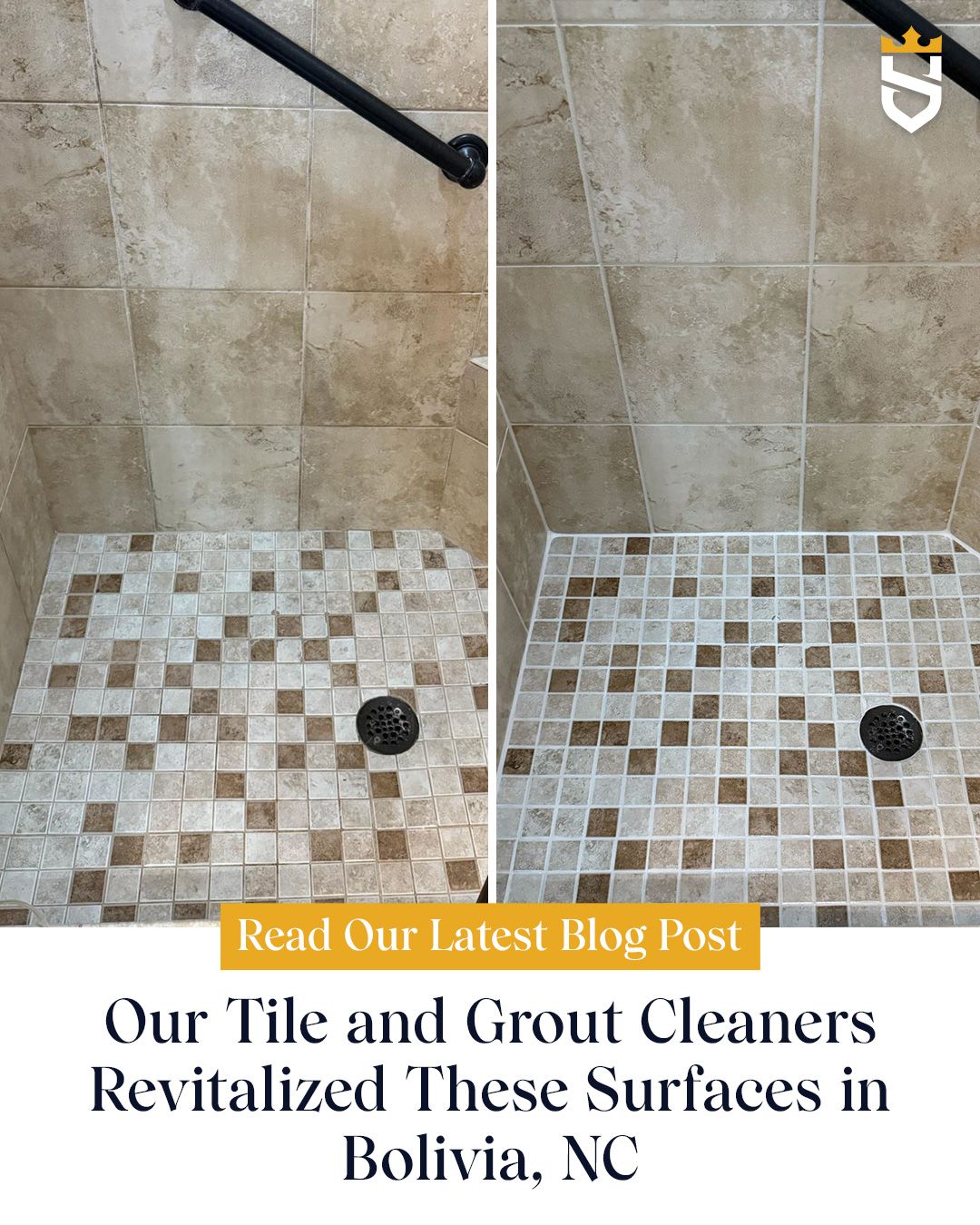 Our Tile and Grout Cleaners Revitalized These Surfaces in Bolivia, NC