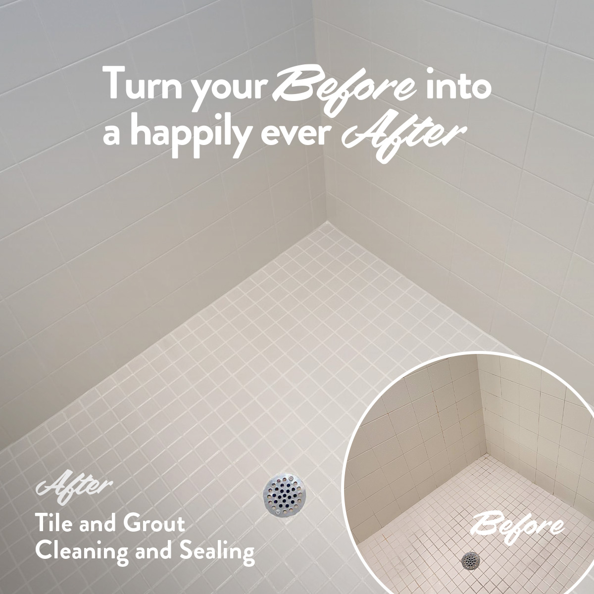 Tile and grout Cleaning and Sealing